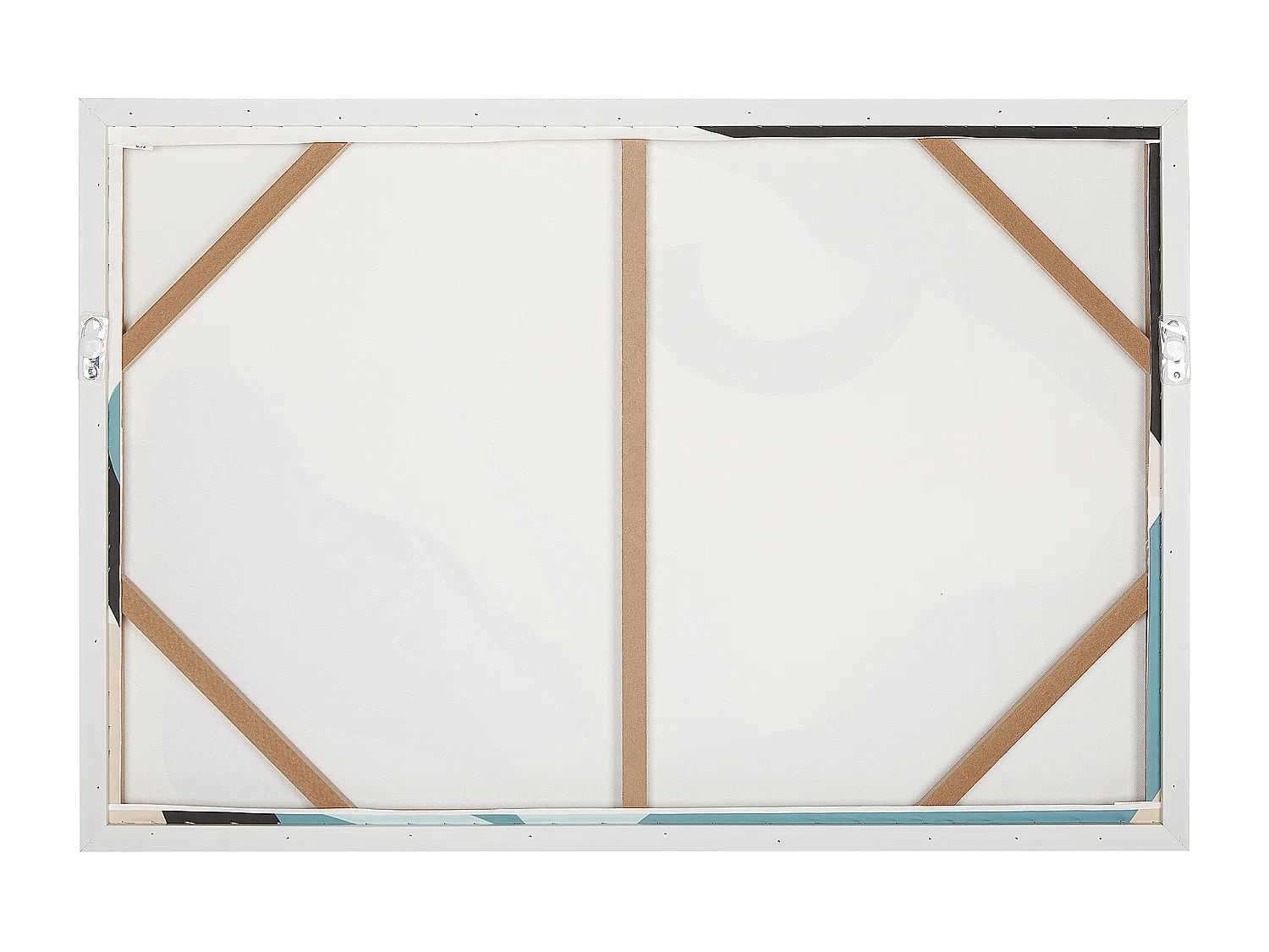 Stampa su tela FORNEA Motivo astratto 63 x 99 cm Multicolore