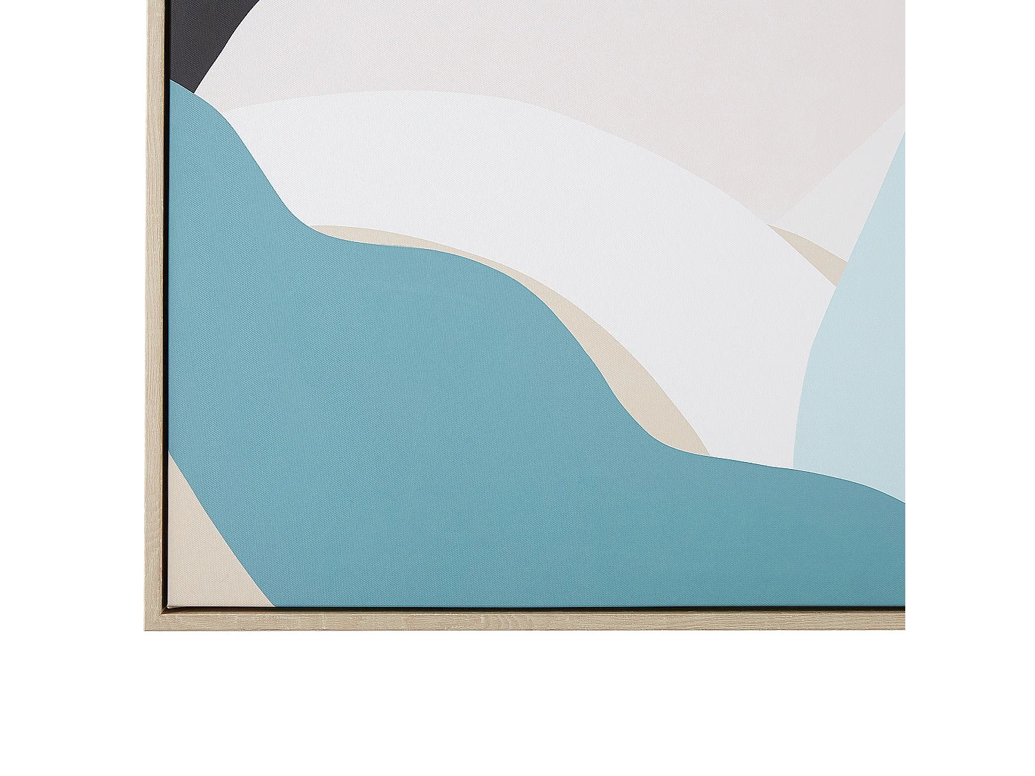 Stampa su tela FORNEA Motivo astratto 63 x 99 cm Multicolore