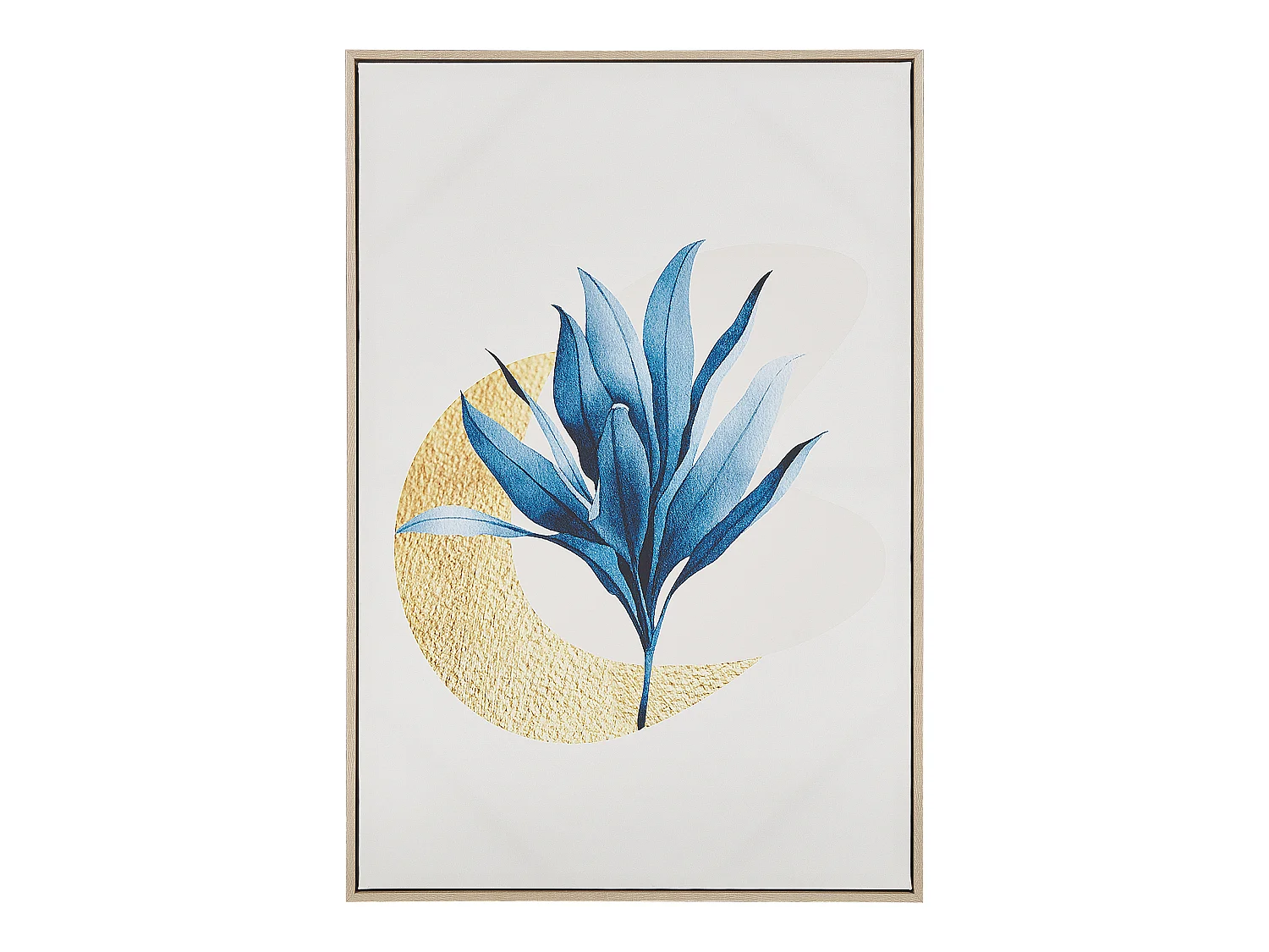 Canvas CORVARO Natuurlijk motief 63 x 99 cm Beige