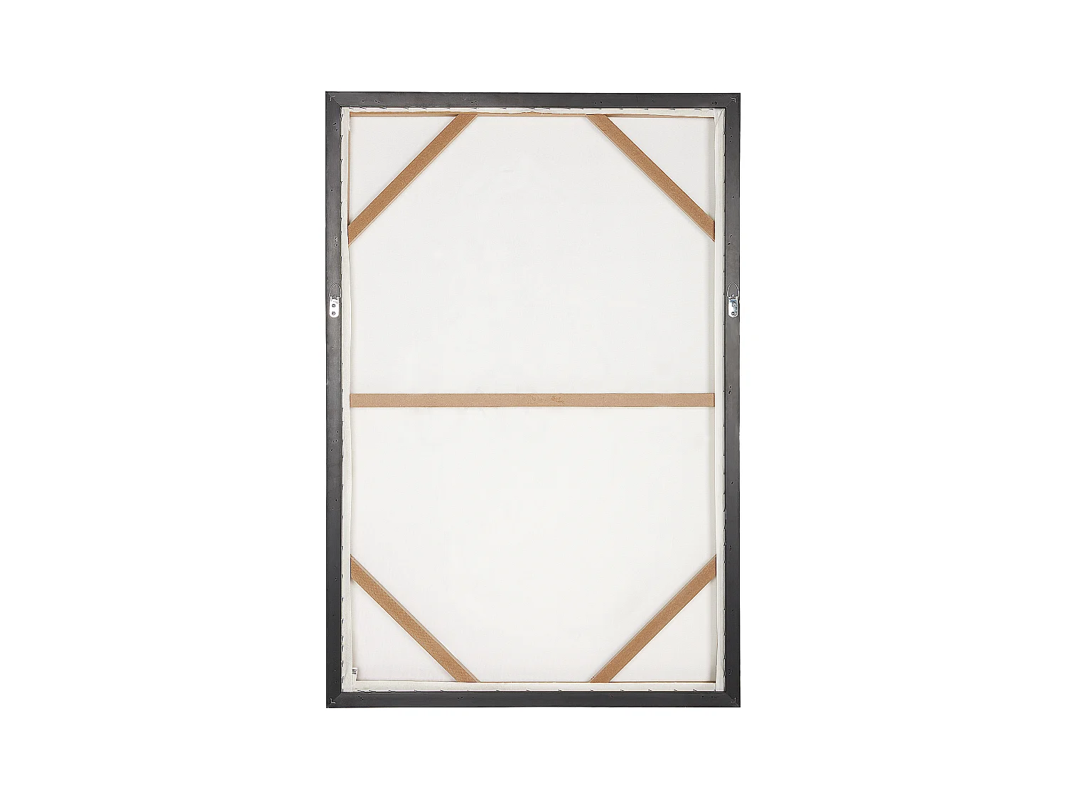 Canvas SORA Rechthoek 63 x 99 cm Abstract Zwart