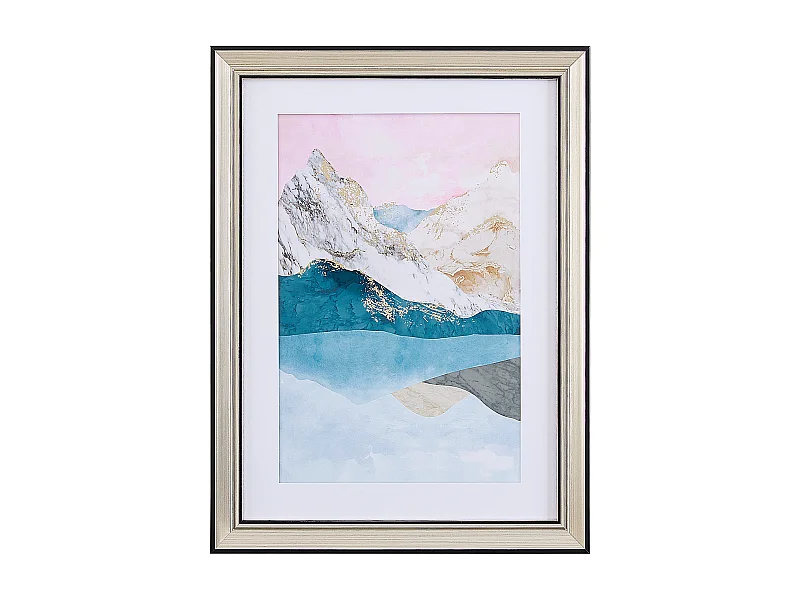 Stampa da parete Incorniciata ENEWARI Paesaggio 30 x 40 cm Multicolore