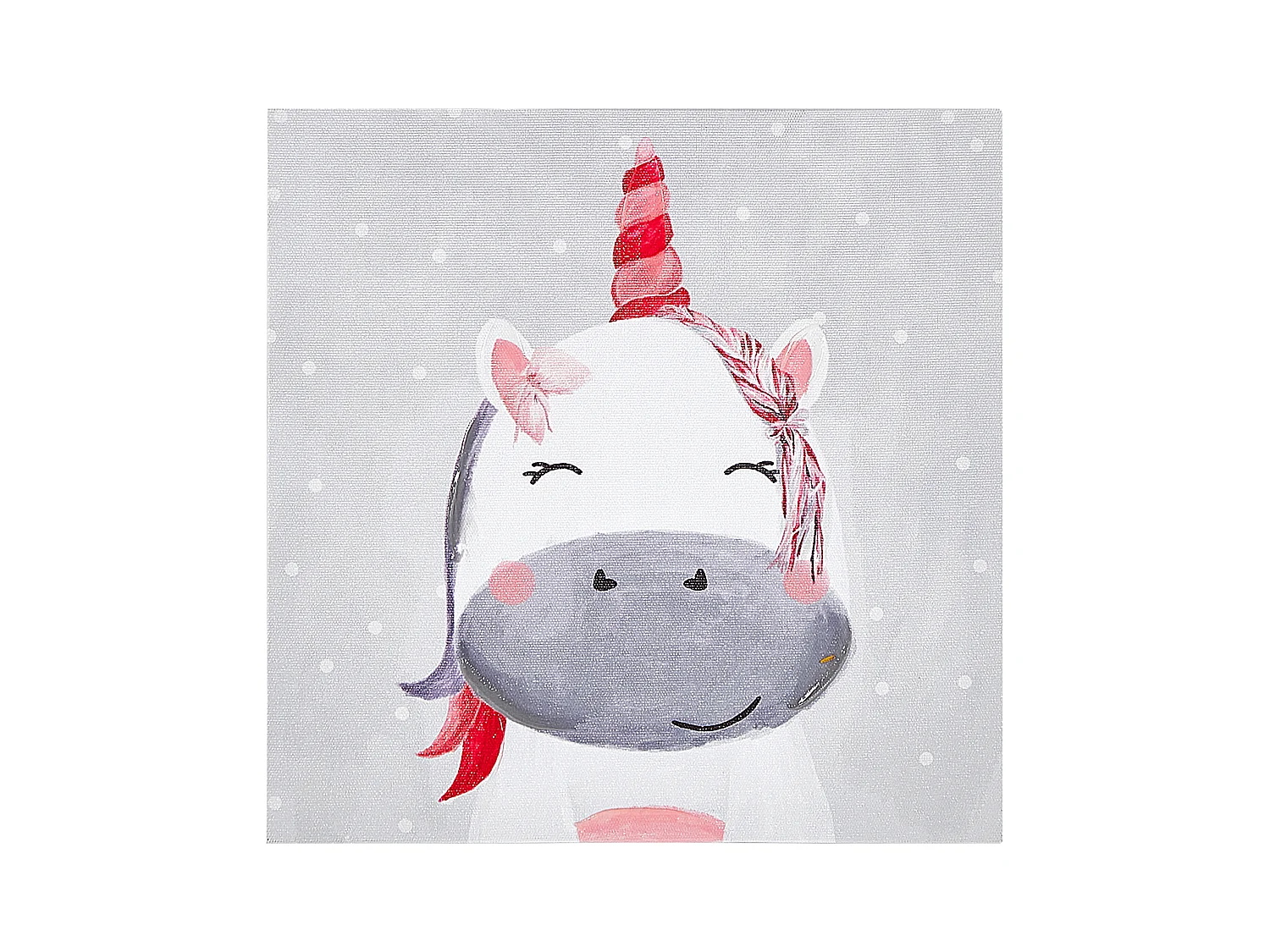 Lot de 3 toiles TIMIA Motif animal 30 x 30 cm Gris