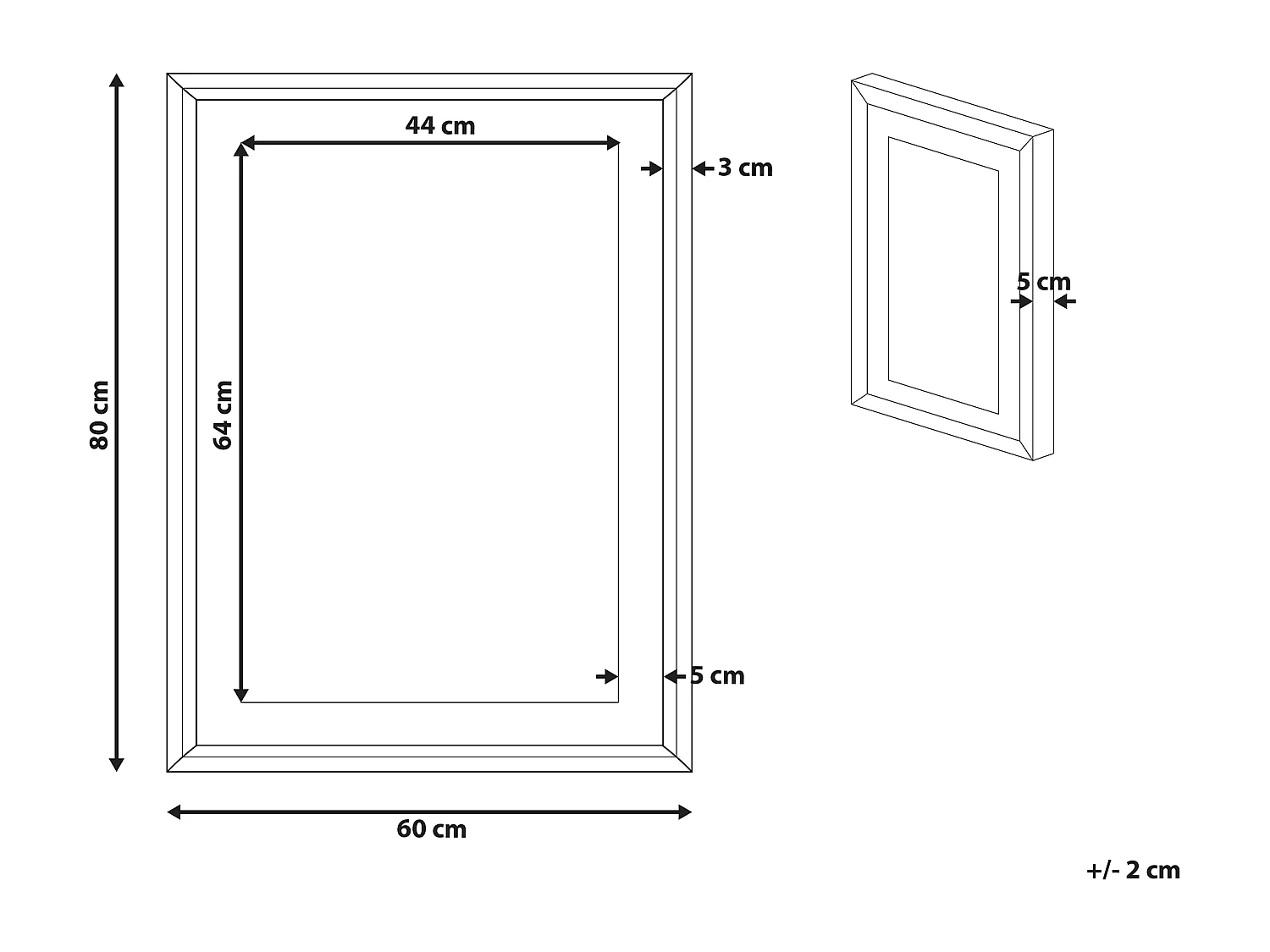 Wandbild 60 x 80 cm Palmenblätter Papierdruck blau und rosa Agena