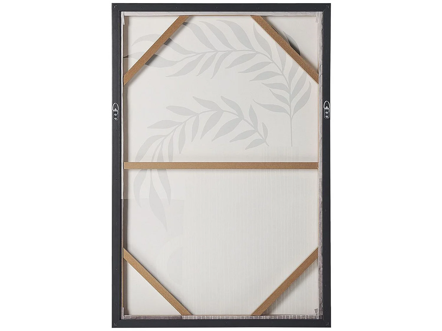 Décoration murale 63 cm 93 cm Gris CREDERA