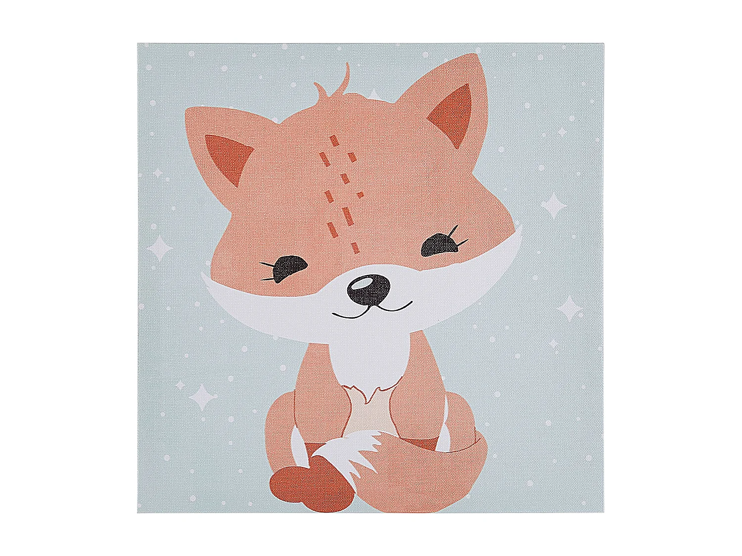 Lot de 4 toiles BOMBI Motif enfant 30 x 30 cm Multicolore