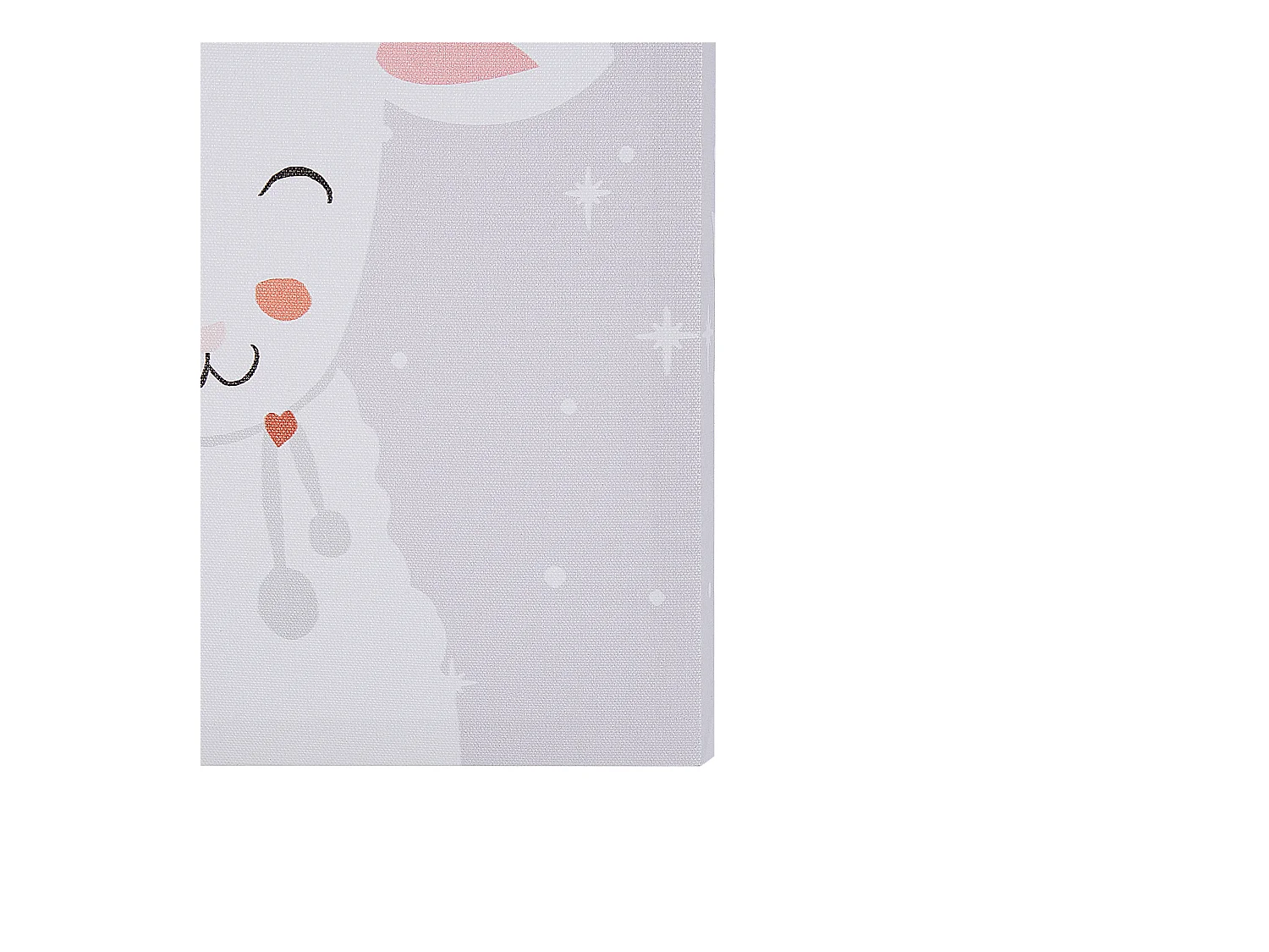 Set van 4 canvassen BOMBI Kids motief 30 x 30 cm Multicolor