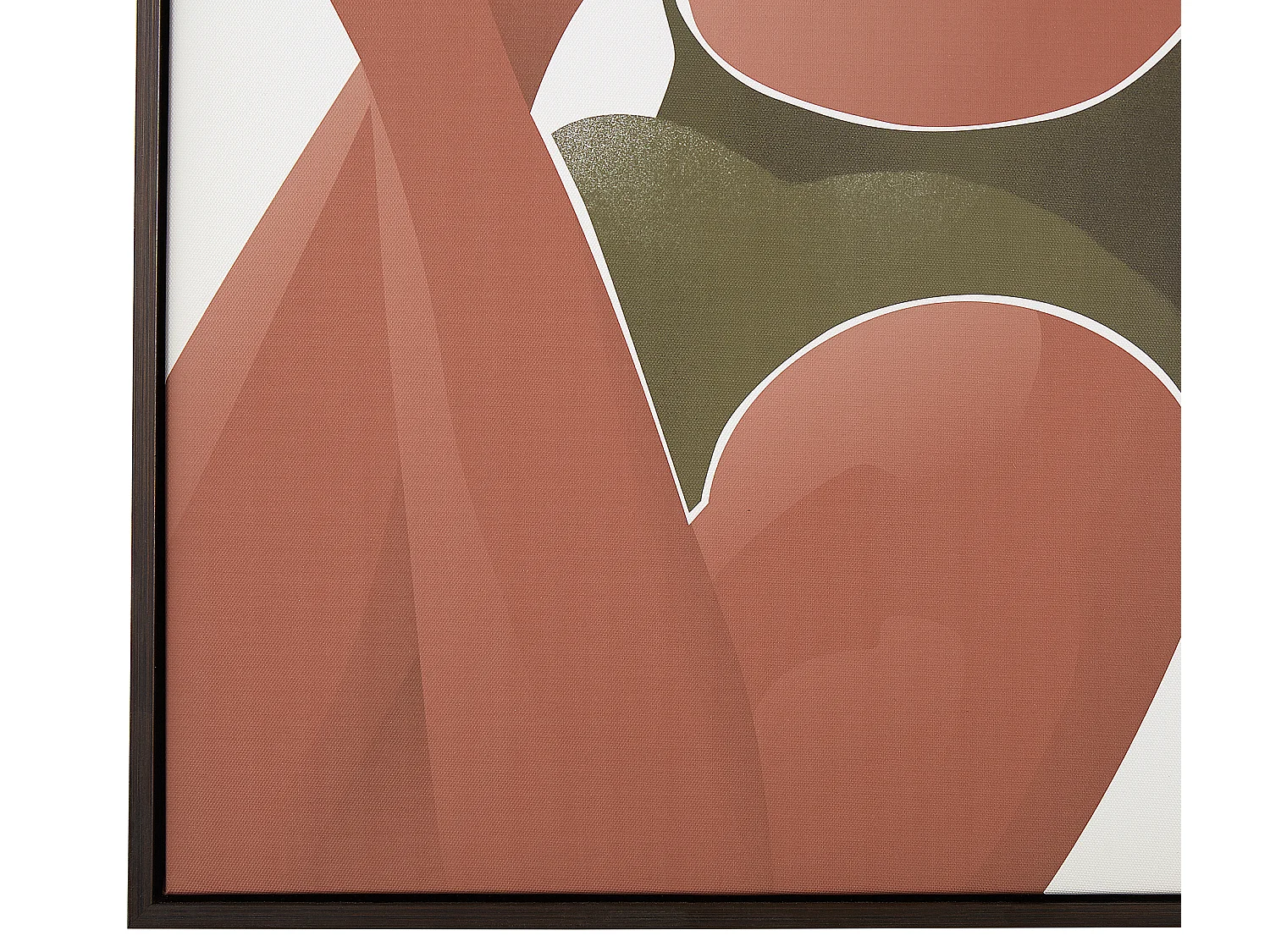 Canvas FELTRINA Frauenmotiv 63 x 99 cm Weiss