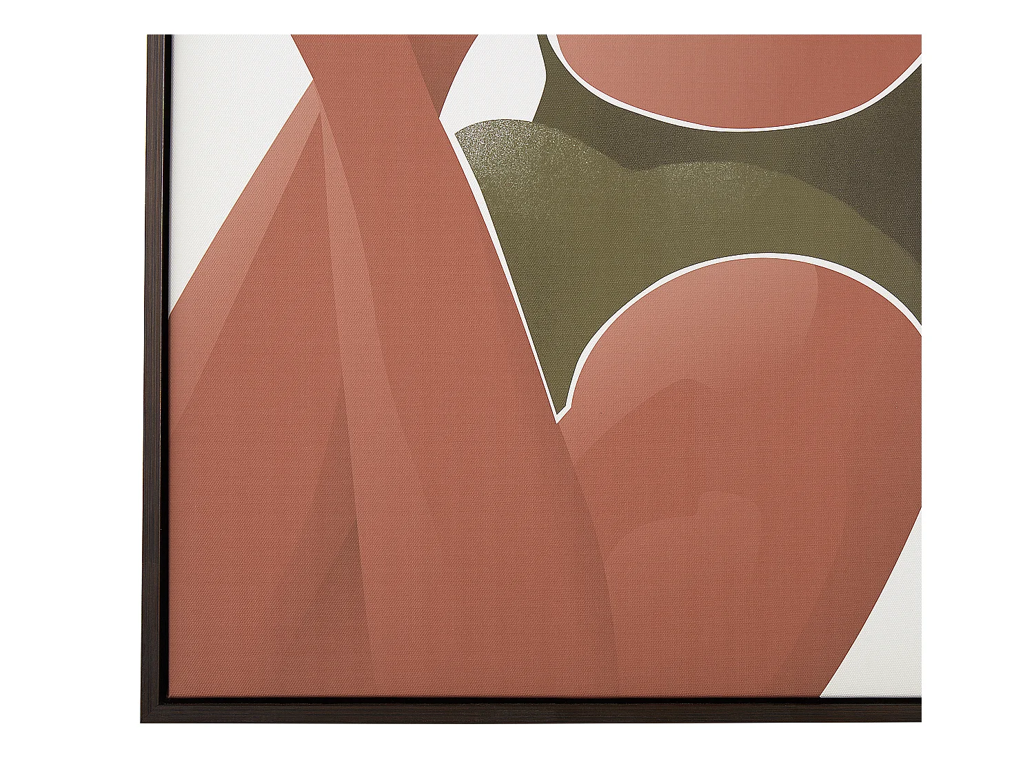 Canvas FELTRINA Vrouwelijk motief 63 x 99 cm Wit