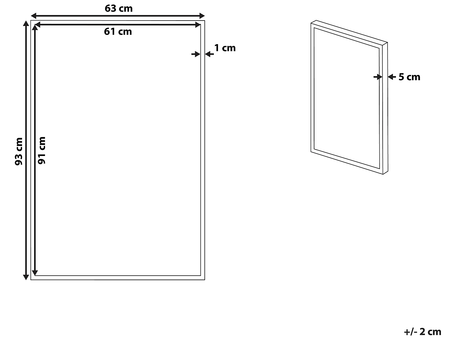 Stampa su tela FELTRINA Motivo femminile 63 x 99 cm Bianco