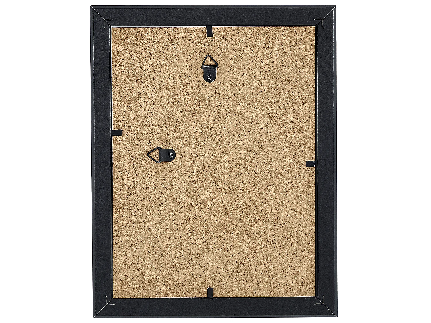 Set of 7 Photo Frames DENKORO Urban Motif Black