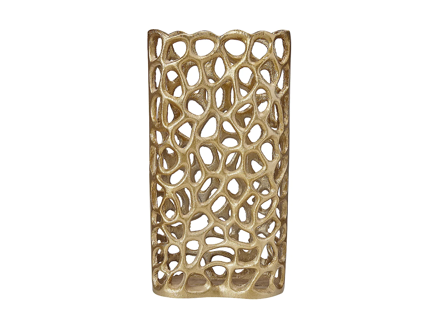 Dekovase SANCHI Metall 33 cm Gold