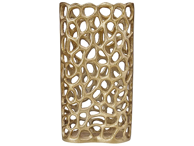 Vaso decorativo SANCHI Metallo 33 cm Oro