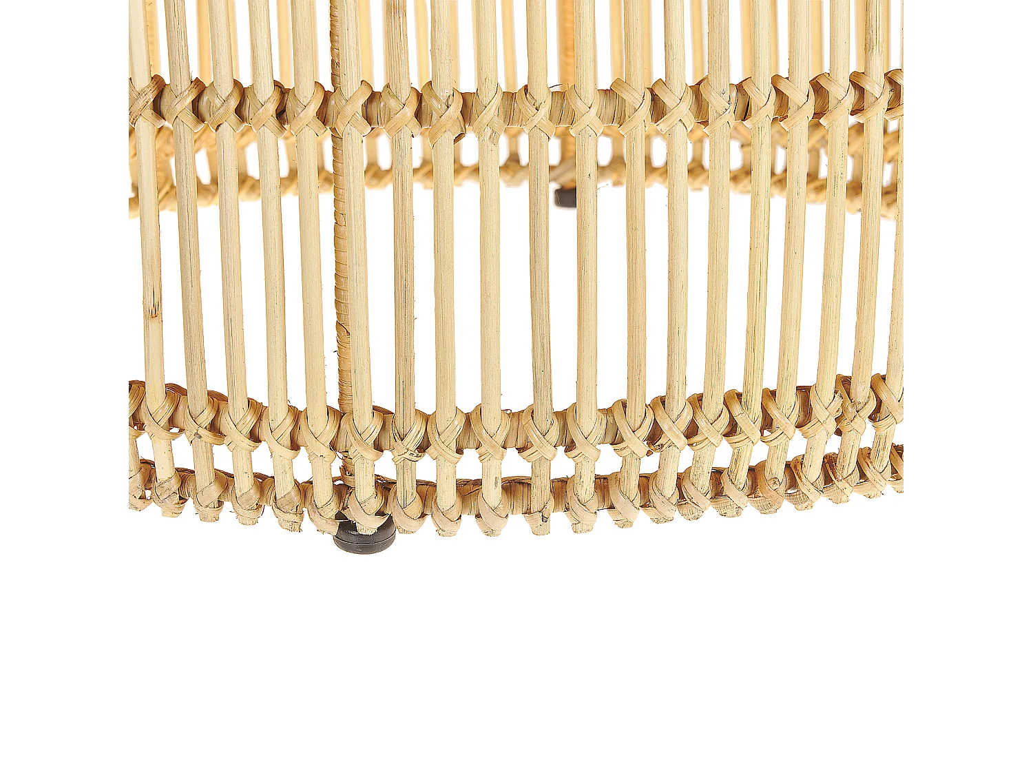 Couchtisch LIMNI Rattan Hellbraun