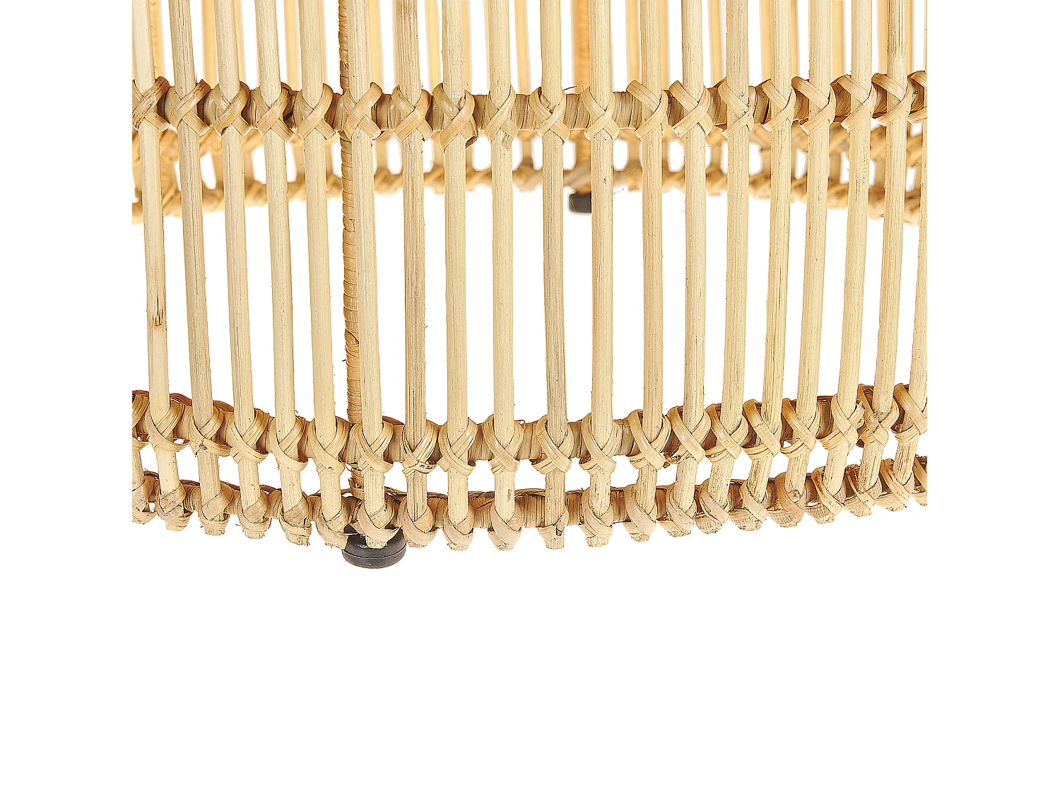 Mesa de centro LIMNI Ratán Marrón claro