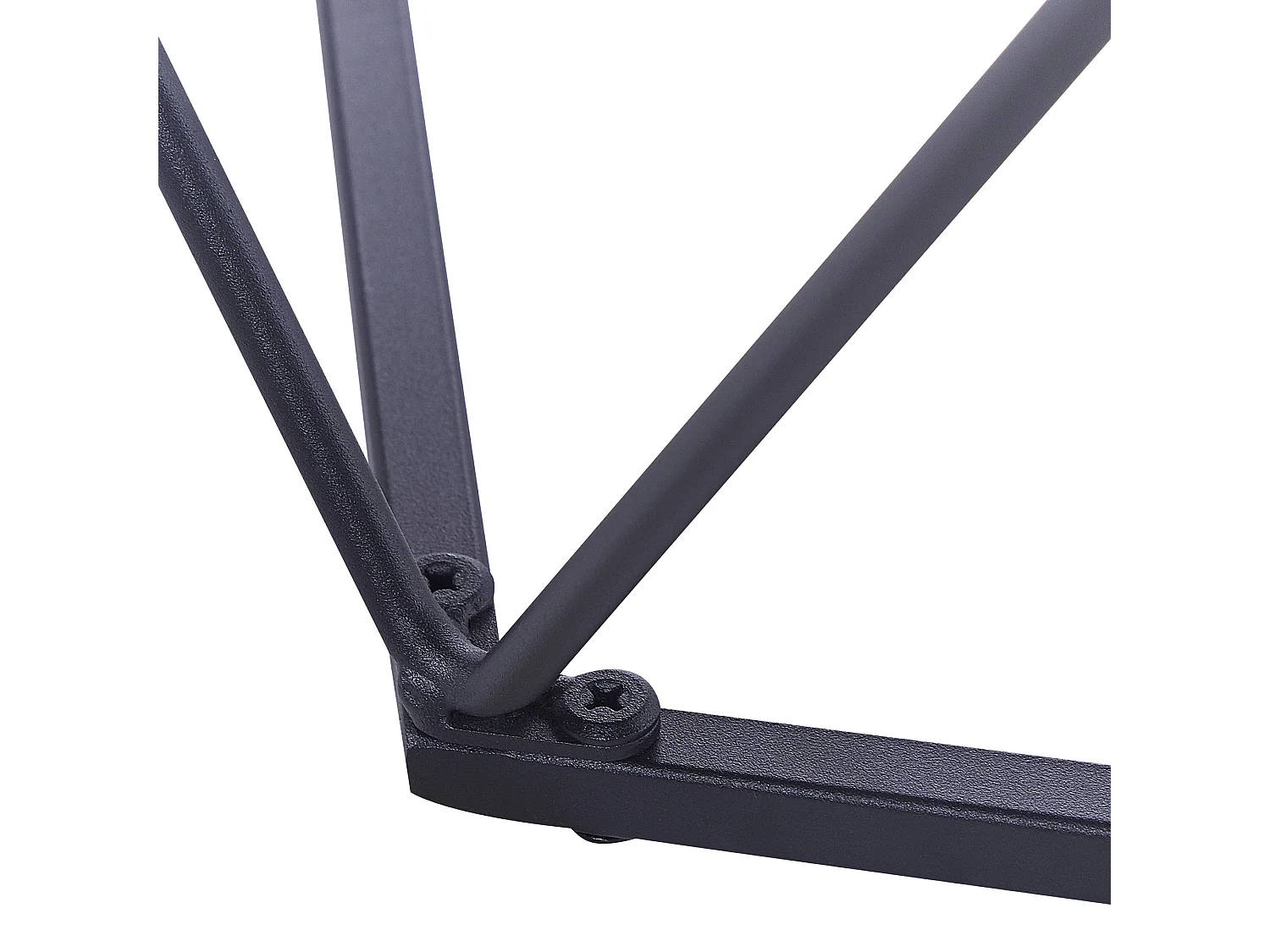 Set di 2 tavolini da caffè BRUNI Marrone/ Nero