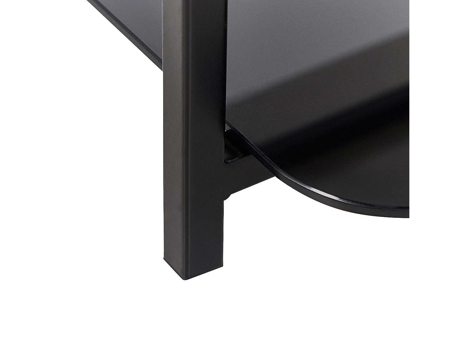 Salontafel GLOSTER Veiligheidsglas Wit marmer