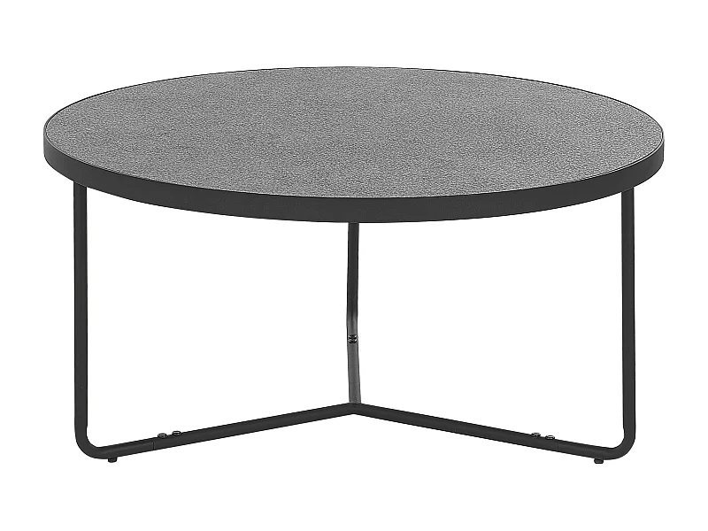 Table basse MELODY Effet béton gris