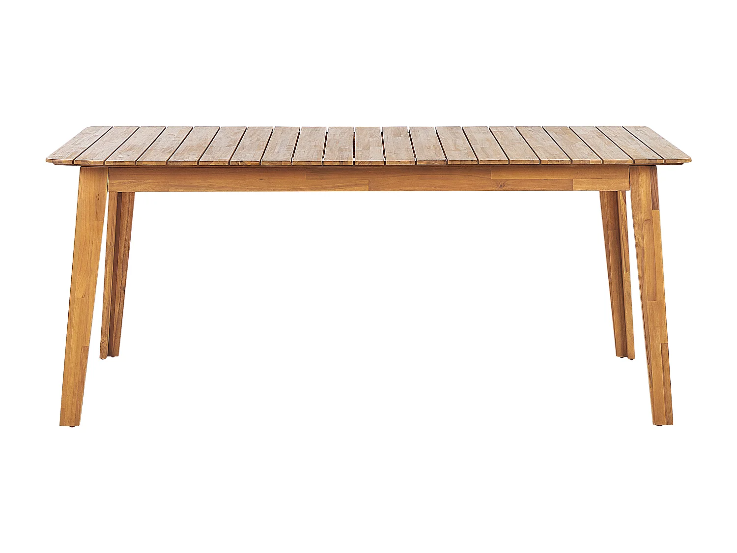 Tuin eettafel FORNELLI 180 cm 90 cm Acaciahout Bruin