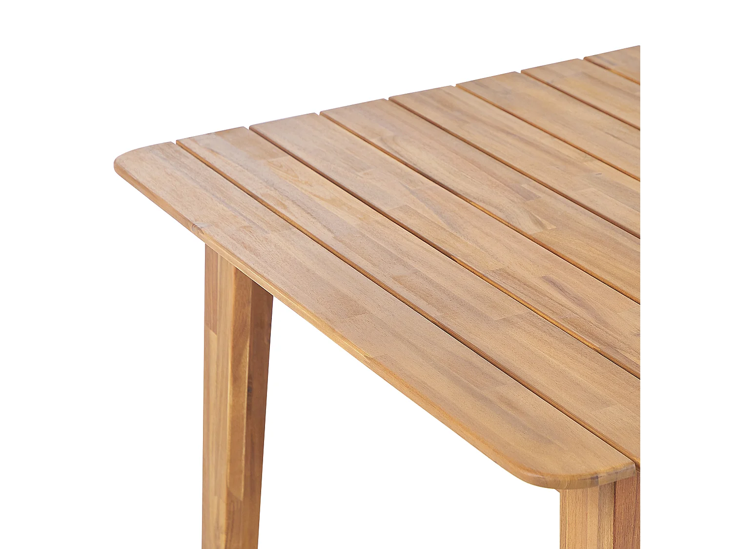 Gartentisch FORNELLI 180 cm 90 cm Akazienholz Braun