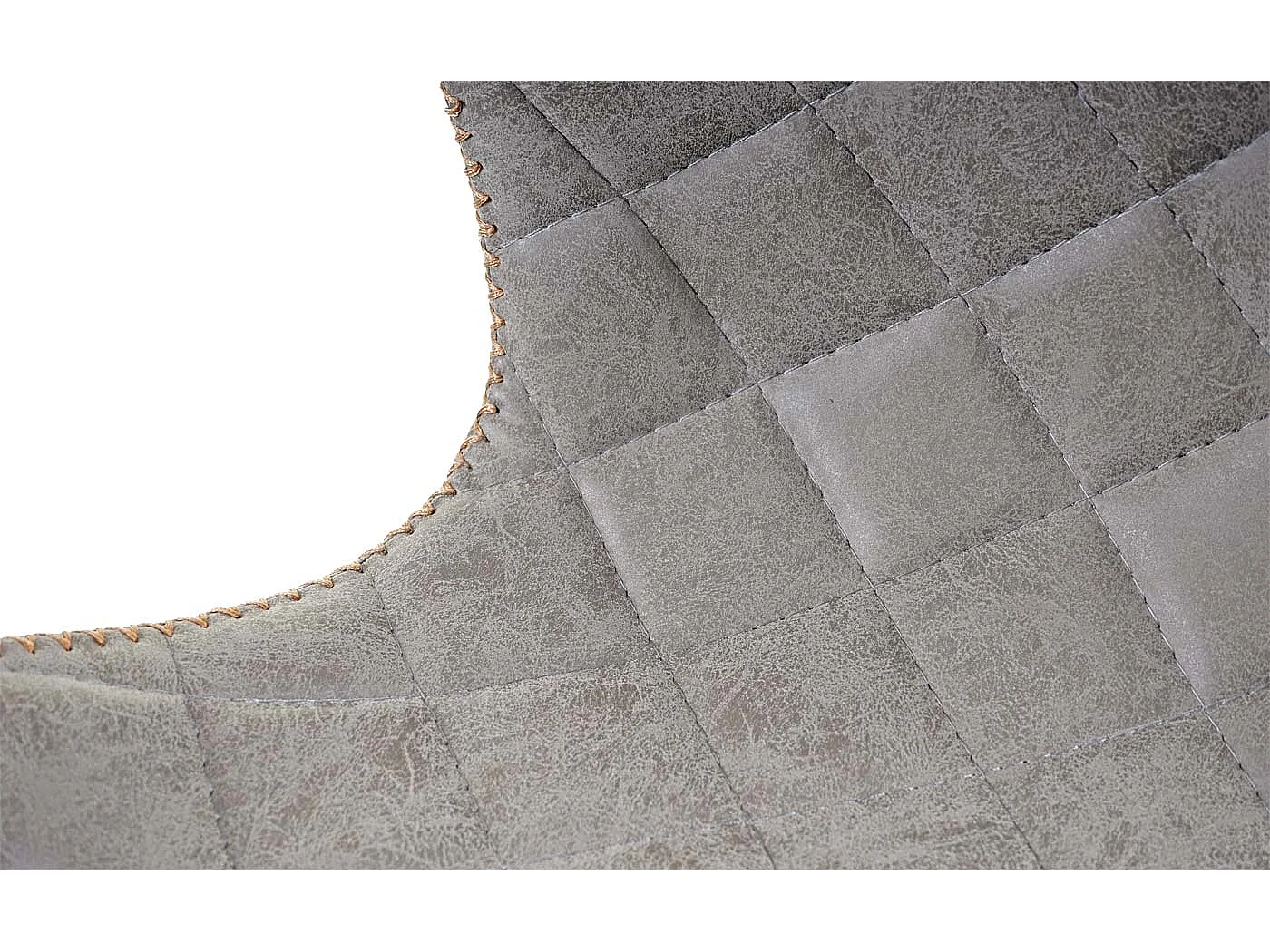 Barkruk MCW-E55 (set van 2),  kunstleer suède grijs