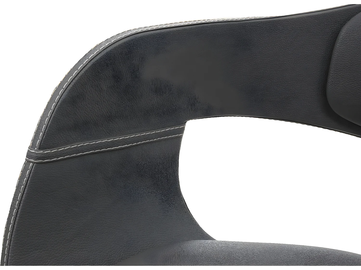 Taburete de bar MCW-A47b,  gris mate