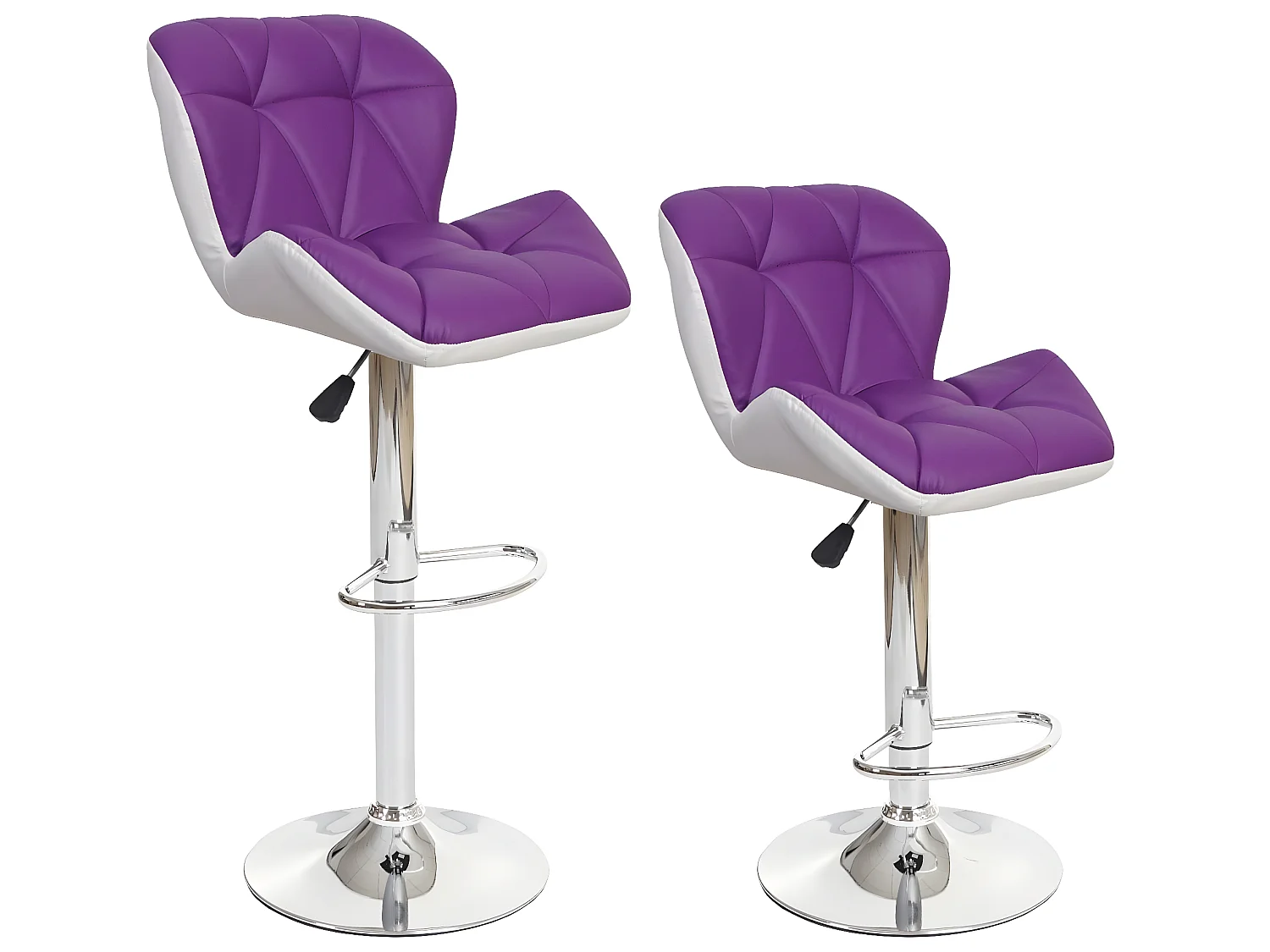 Tabouret de bar MCW-A92,  violet