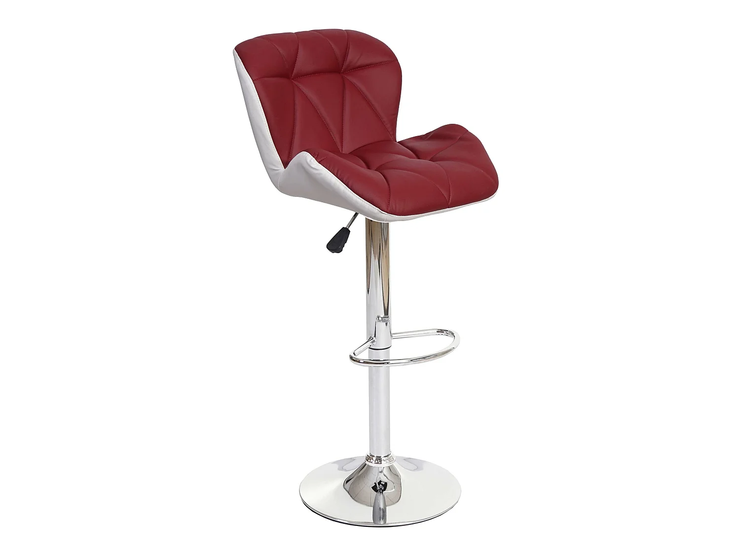 Tabouret de bar MCW-A92,  bordeaux