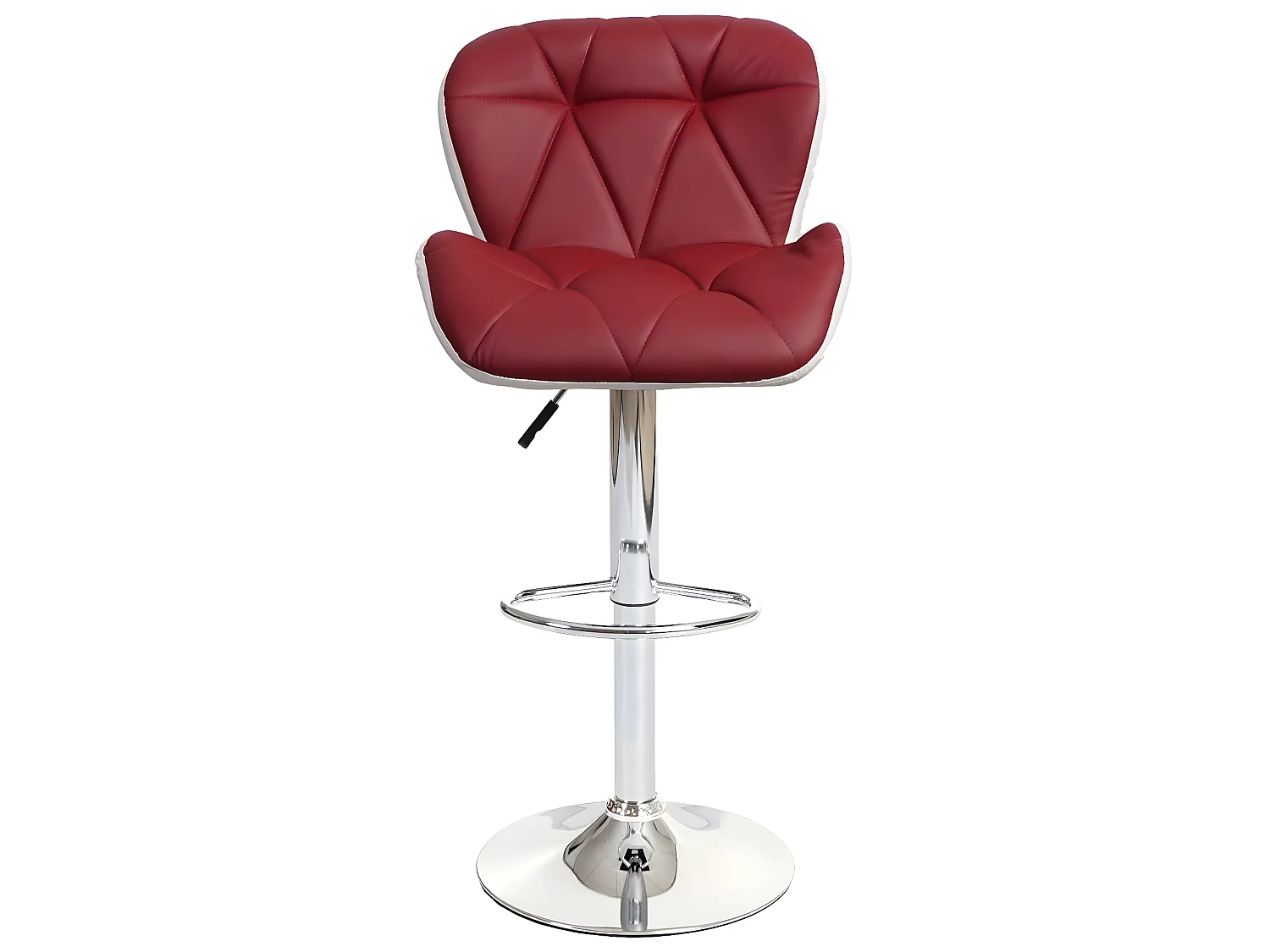 Tabouret de bar MCW-A92,  bordeaux