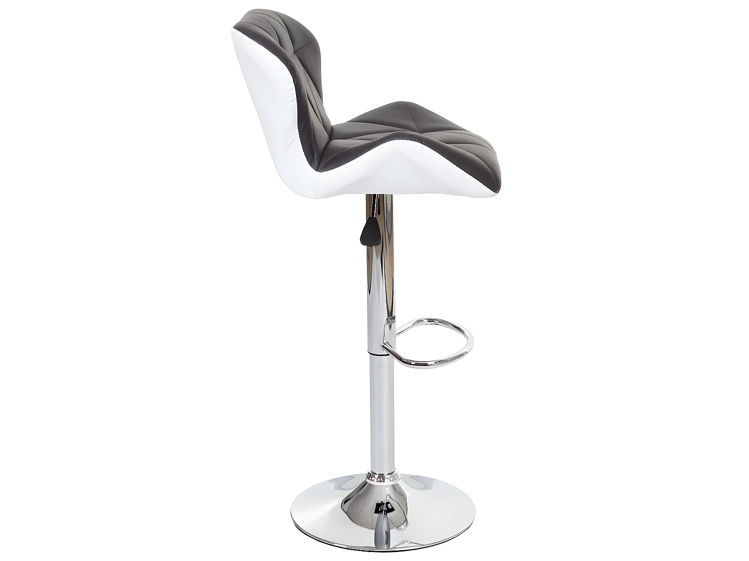 Tabouret de bar MCW-A92 (lot de 2),  marron