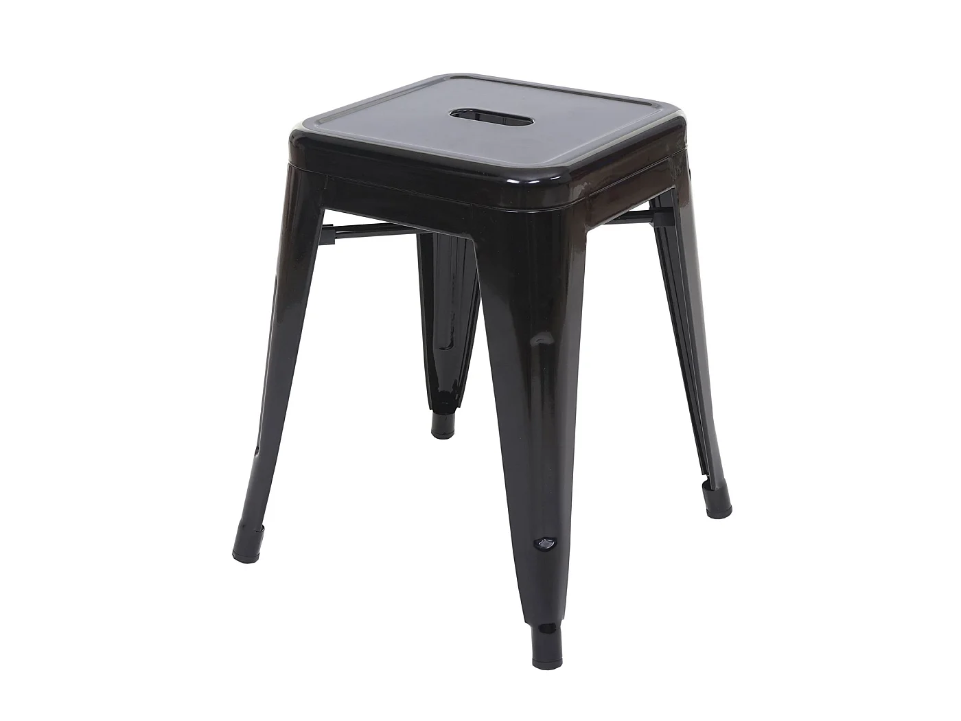 Taboret MCW-A73 (zestaw 4 sztuk),  czarny