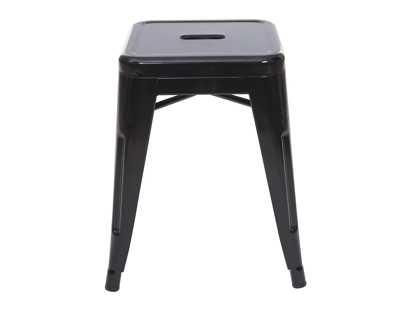 Taboret MCW-A73 (zestaw 4 sztuk),  czarny