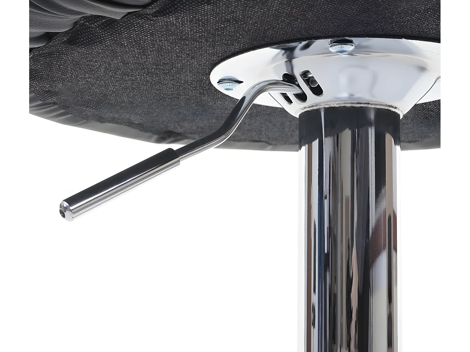 Tabouret de bar MCW-F16,  rouge-noir