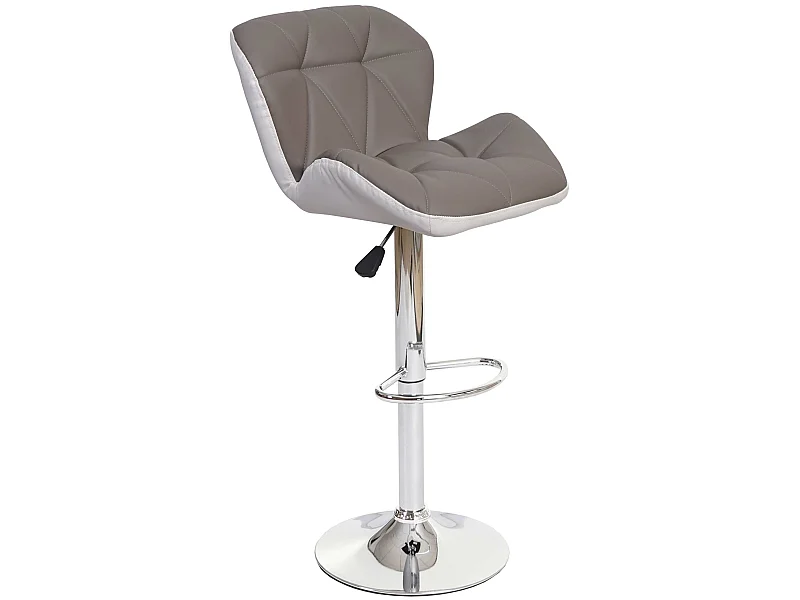 Banco de bar MCW-A92,  cinzento-taupe