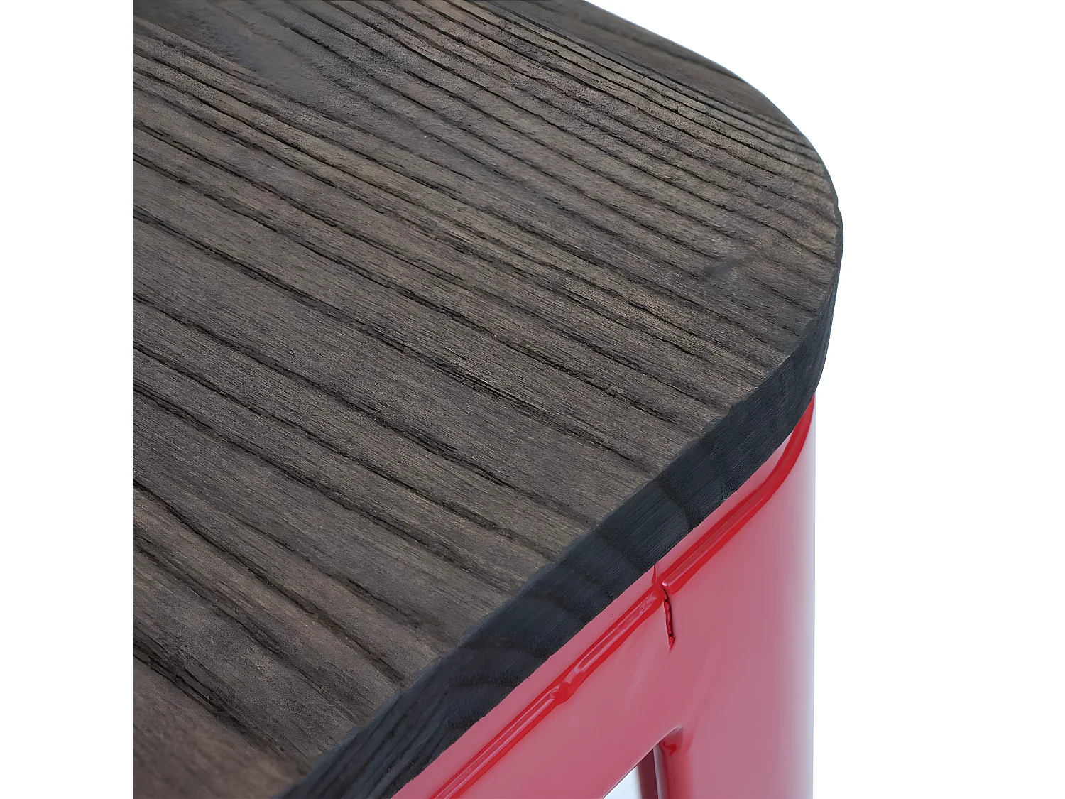 Barkruk MCW-A73 (set van 4),  rood