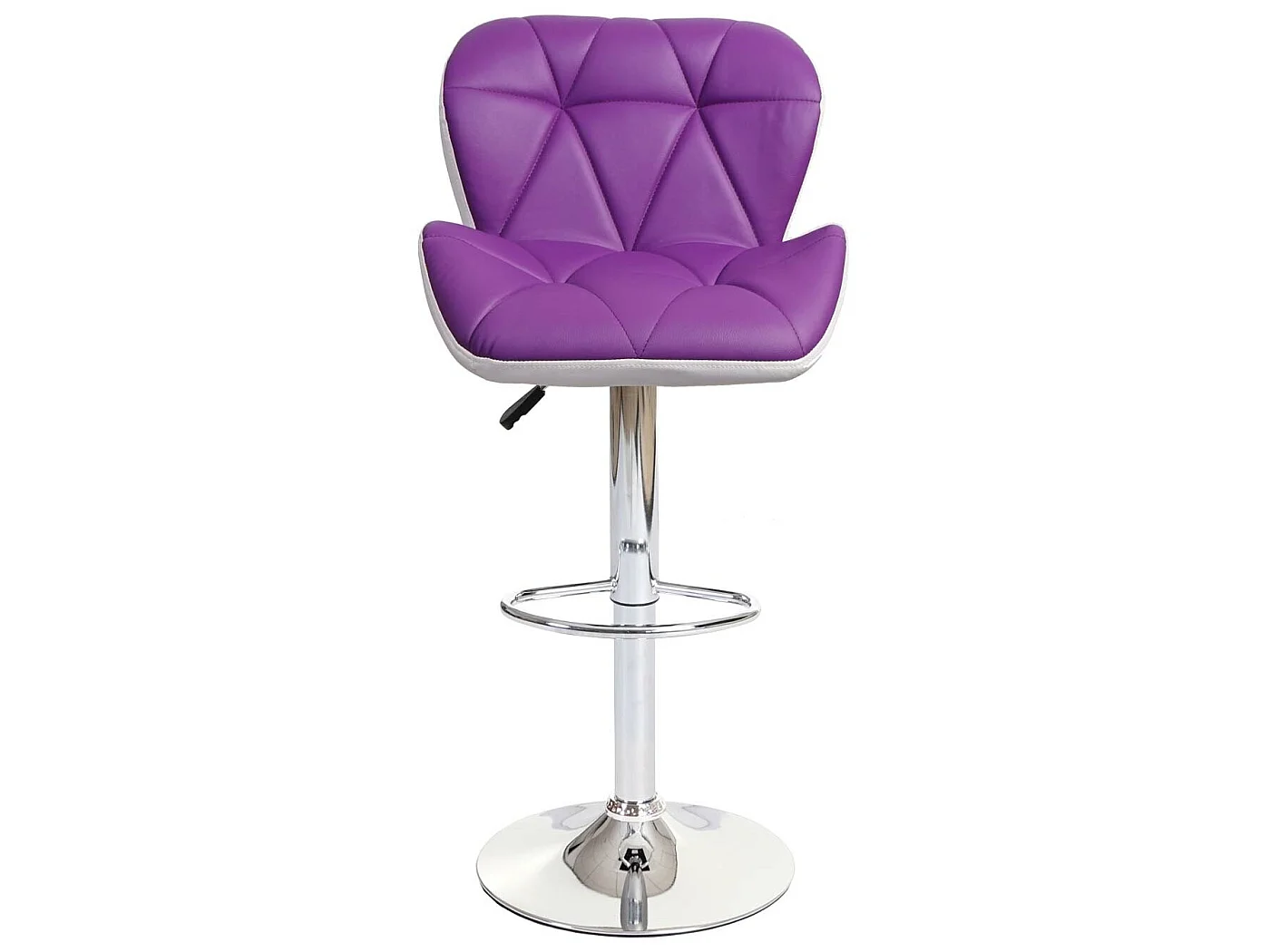 Banco de bar MCW-A92 (conjunto de 2),  roxo