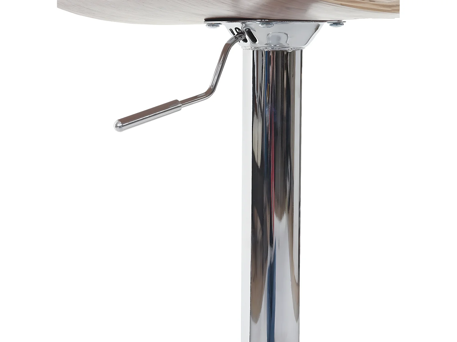 Barkruk Arklow,  grijs, kunstleer zwart