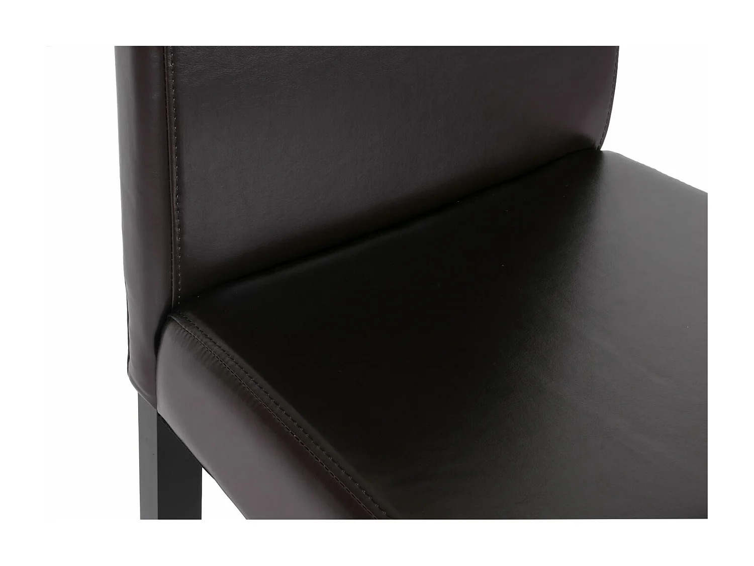 Banco de bar Vicenza (conjunto de 2),  castanho, pernas escuras