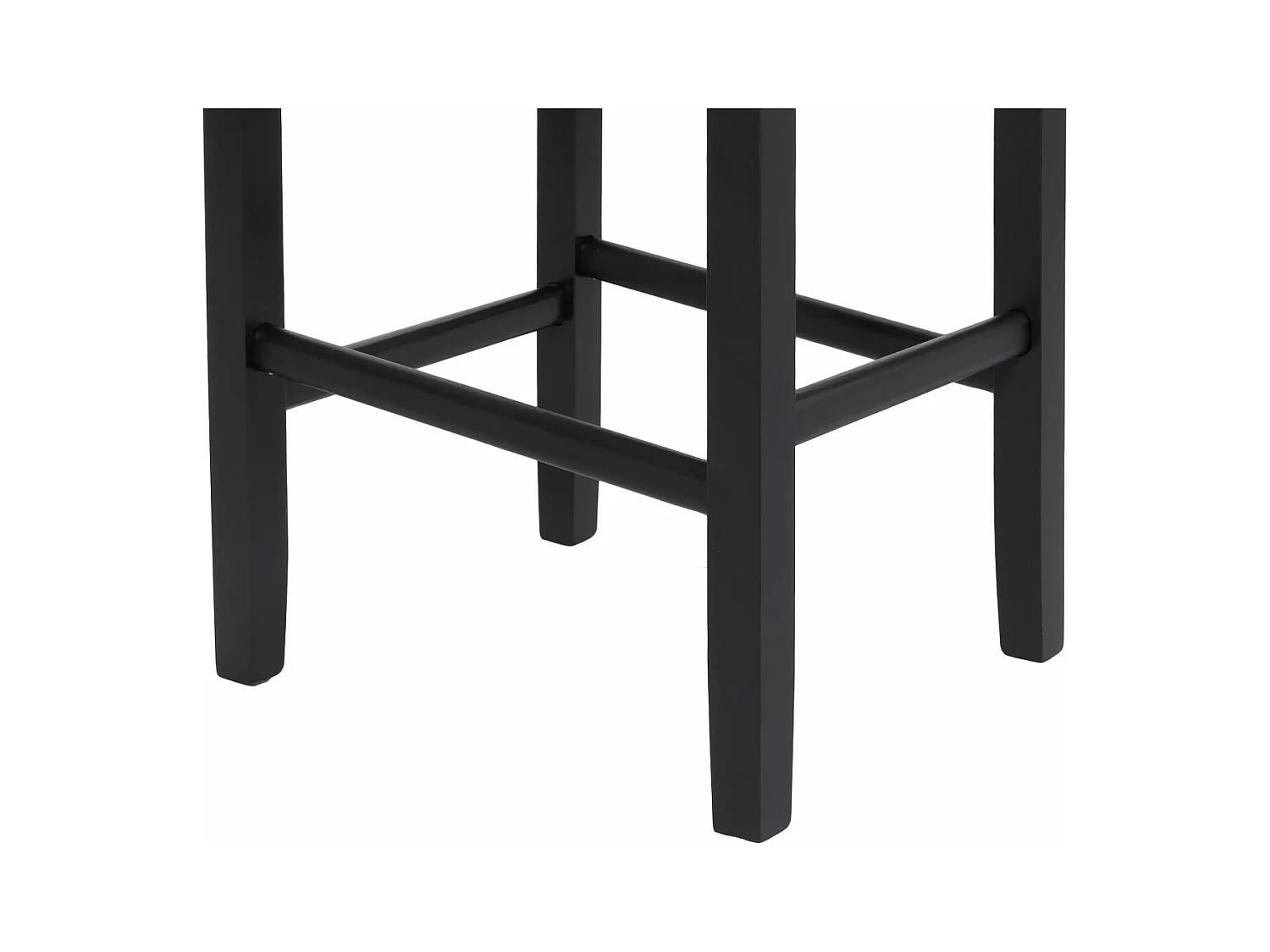 Barkruk Vicenza (set van 2),  bruin, donkere poten