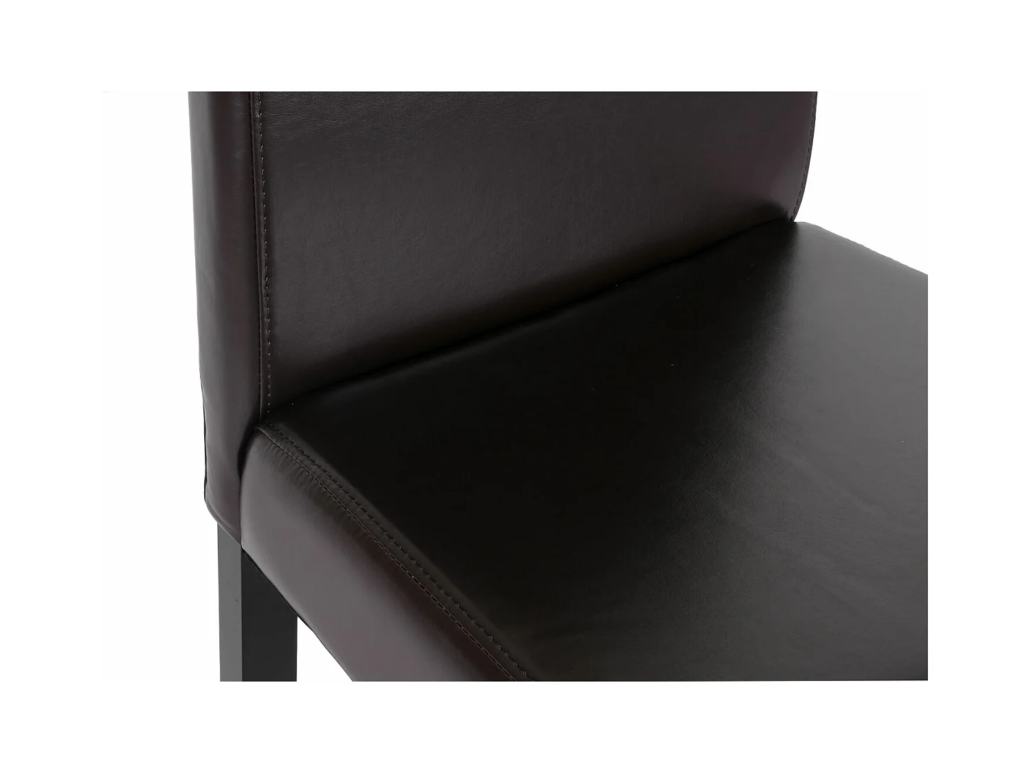 Barkruk Vicenza (set van 2),  bruin, donkere poten