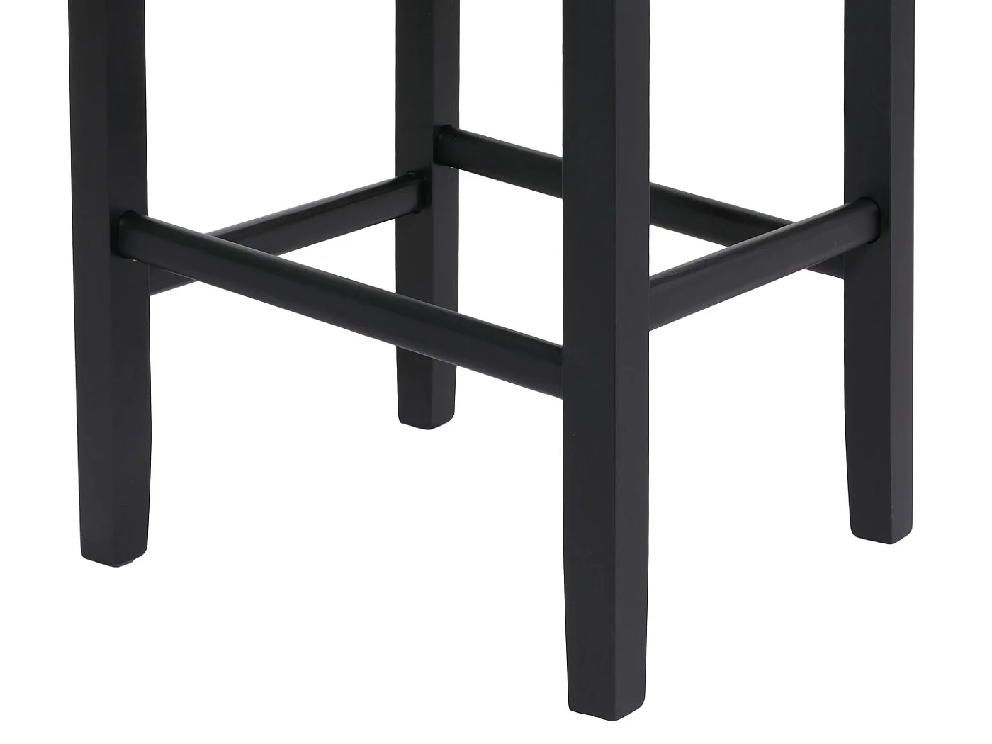 Barkruk Vicenza (set van 2),  bruin, donkere poten