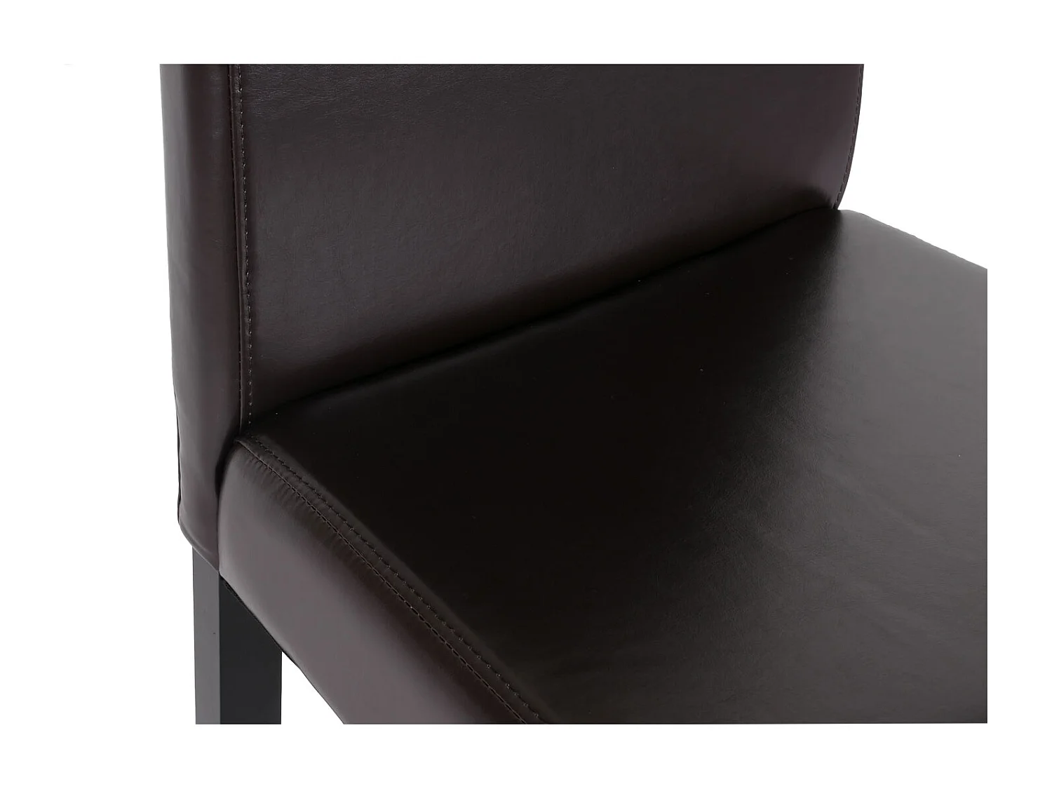 Barkruk Vicenza (set van 2),  bruin, donkere poten