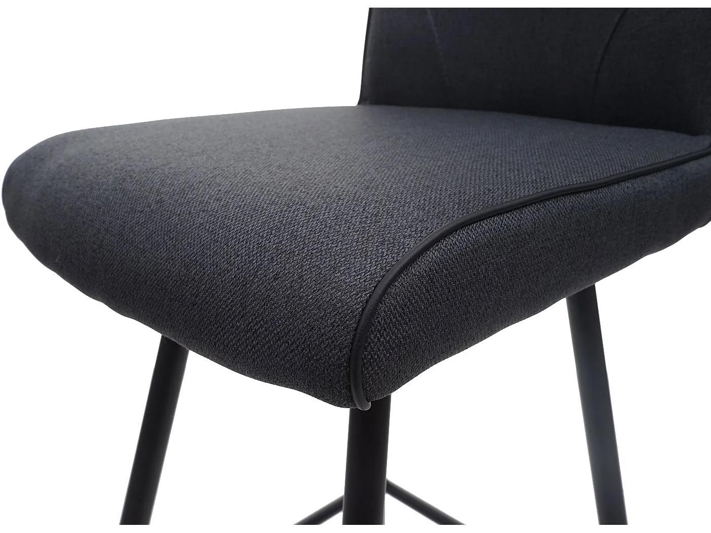 Barkruk MCW-H72 draaibaar,  donkergrijs