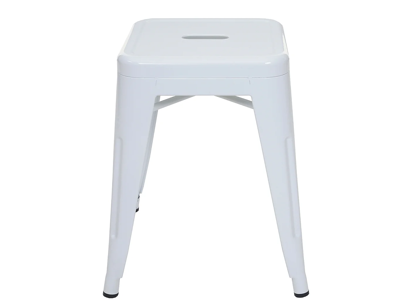 MCW-A73 banco de metal (conjunto de 6),  branco