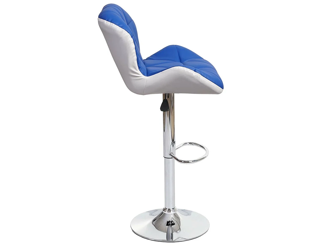 Taburete de bar MCW-A92,  azul