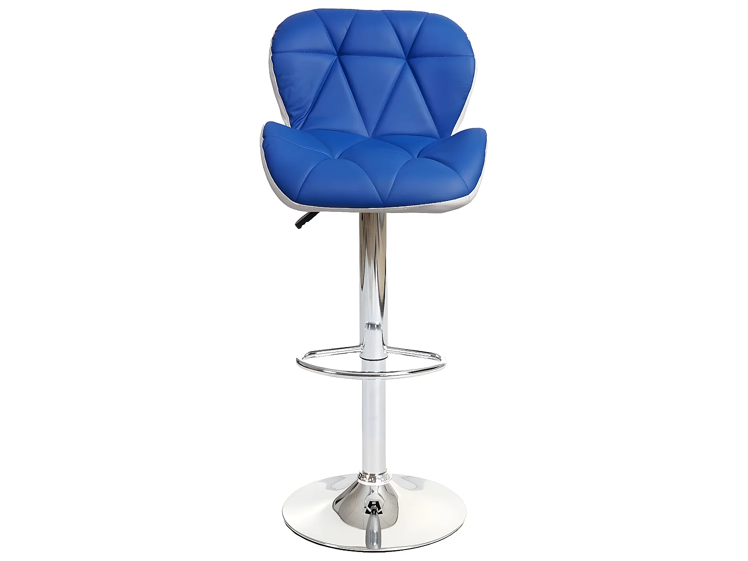 Taburete de bar MCW-A92,  azul