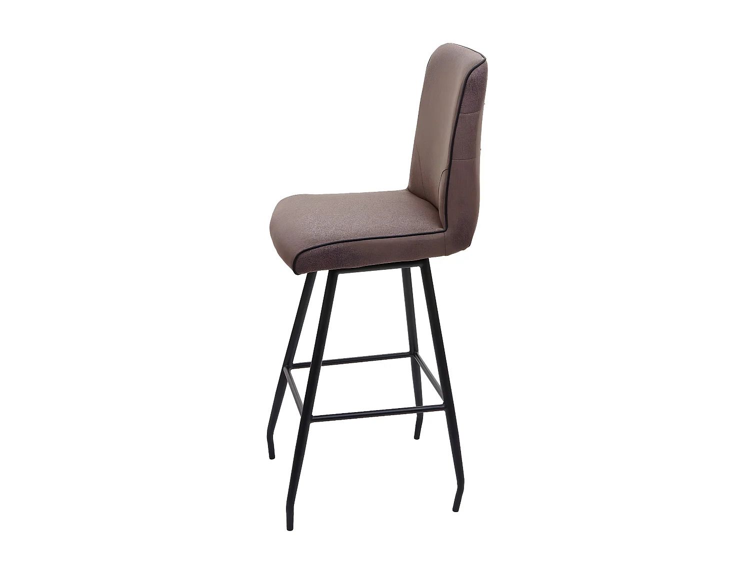 Tabouret de bar MCW-H72,  brun