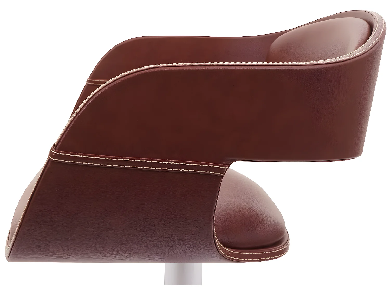 Tabouret de bar MCW-A47b,  marron