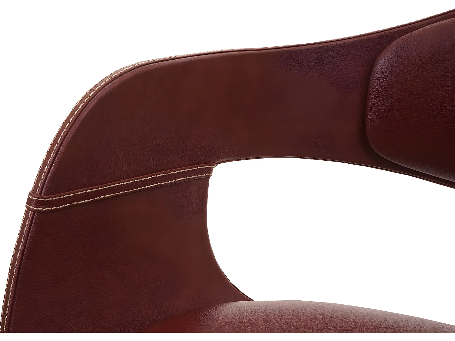 Tabouret de bar MCW-A47b,  marron