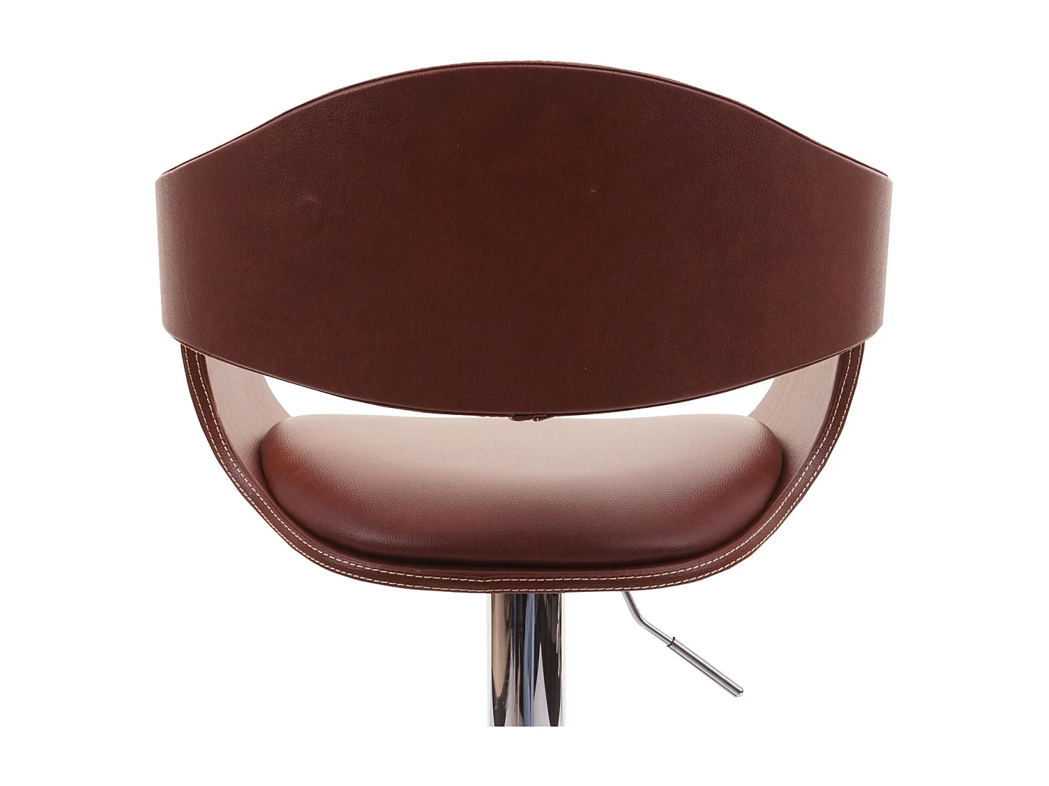 Stołek barowy MCW-A47b,  brązowy