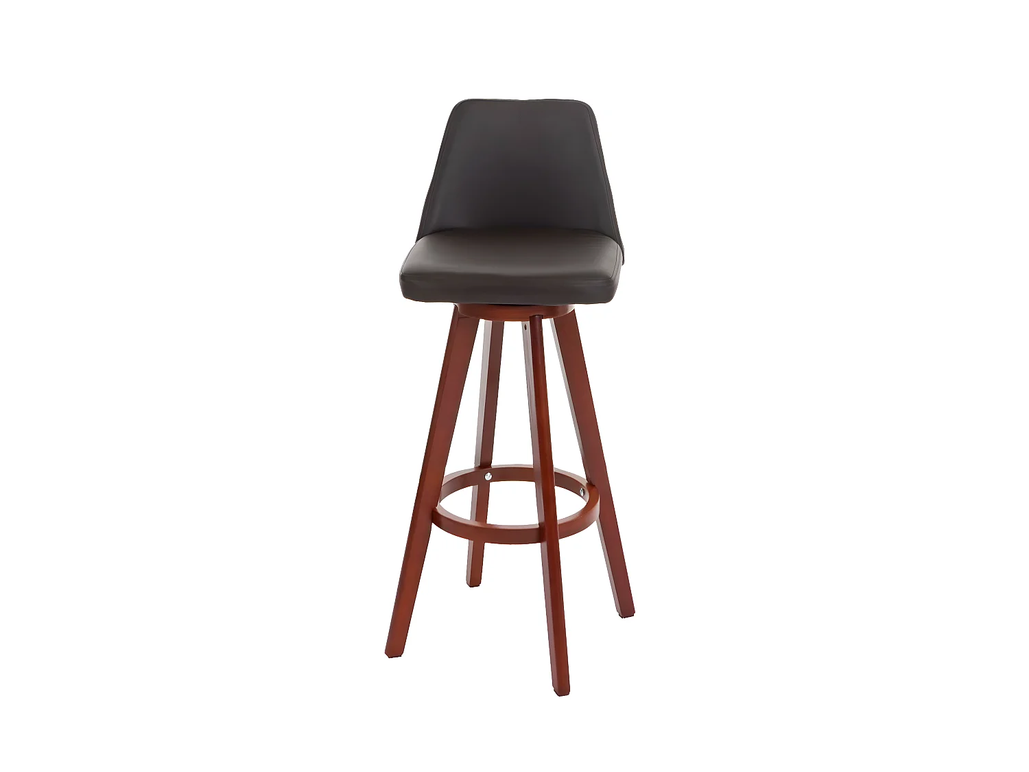 Barhocker MCW-C43 (2-er Set), Braun